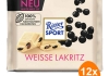 Ritter Sport - Lakritz Weiße Schokolade - 12x 100g