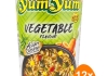 Yum Yum - Instant Nudeln Gemüse - 12 Becher