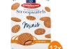 Daelmans - Mini Karamell Stroopwafels im Beutel - 12x 200g