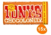 Tony's Chocolonely - Vollmilchschokolade Karamell Meersalz - 15x 180g