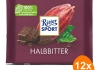Ritter Sport - Halbbitter - 12x 100g