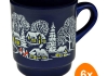 VanWell - Glühweinbecher (Blau) 200ml - 6-er Set