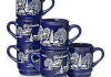 VanWell - Glühweinbecher (Blau) 200ml - 6-er Set