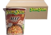 Yum Yum - Instant Nudeln Rindfleisch - 12 Becher