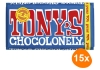 Tony's Chocolonely - Zartbitterschokolade 70% - 15x 180g