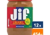 Jif - Creamy Peanut Butter - 12x 454g