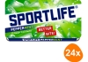 Sportlife - Peppermint Kaugummi Ohne Zucker - 24x 12er