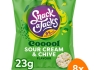 Snack a Jacks - Reiswaffeln Sour Cream & Chive - 8x 23g