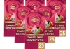 Lipton - Exclusive Selection Schwarzer Tee Waldfrüchte - 6x 25 Teebeutel