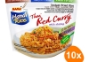 Mama Handi Rice - Gebackenem Instant-Reis Roten Thai-Curry mit Garnelen - 10 Beutel