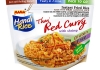 Mama Handi Rice - Gebackenem Instant-Reis Roten Thai-Curry mit Garnelen - 10 Beutel