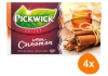 Pickwick - Spices Warm Cinnamon Schwarzer Tee - 4x 20 Teebeutel