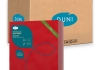 Duni - Bio Dunisoft Servietten Rot 40x40 cm - 6x 60Stk