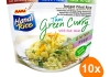 Mama Handi Rice - Gebackenem Instant-Reis grünes Curry mit Fischfleisch - 10 Beutel