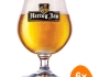 Hertog Jan - Bierglas auf Fuß 250ml - 6 stück