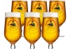 Birra Moretti - Bierglas 500ml - 6 Stück