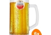 Amstel - Bierkrug 500ml - 6 stück