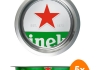 Heineken - Serviertablett - 5 Stück
