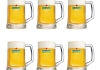 Heineken - Bierkrug 500ml - 6 stück