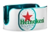 Heineken - Bierdeckel Halter Silver - 3 Stück