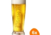 Hertog Jan - Bierglas Fluitje "Embossed"  250ml - 6 Stück