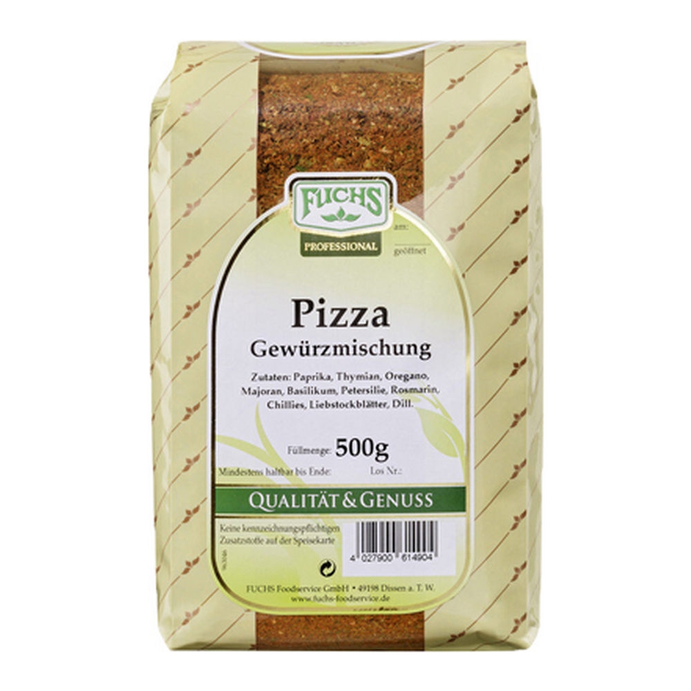 Fuchs - Pizza Gewürzmischung - 500g | Foodworld XL DE