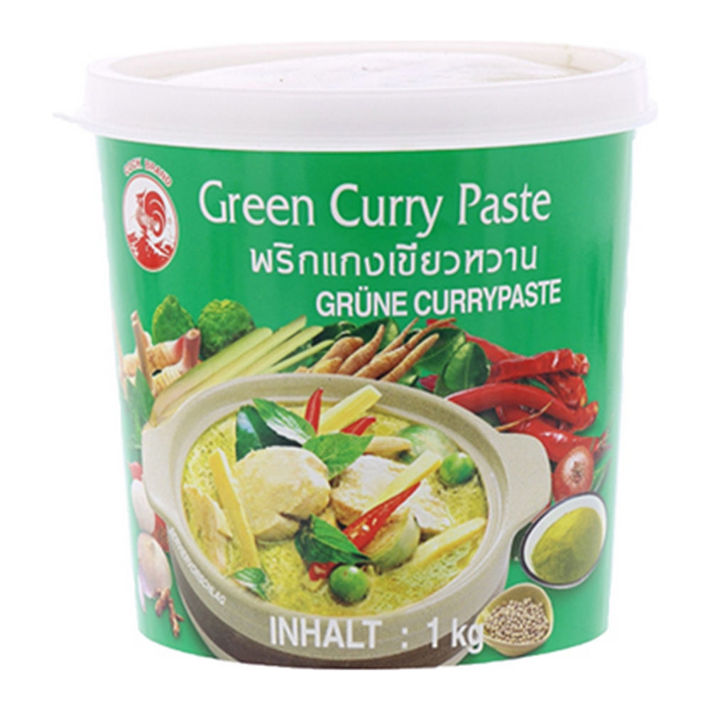 Cock Brand - Grüne Currypaste - 1kg | Foodworld XL DE