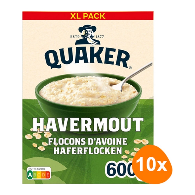 Quaker - Haferflocken - 10x 600g