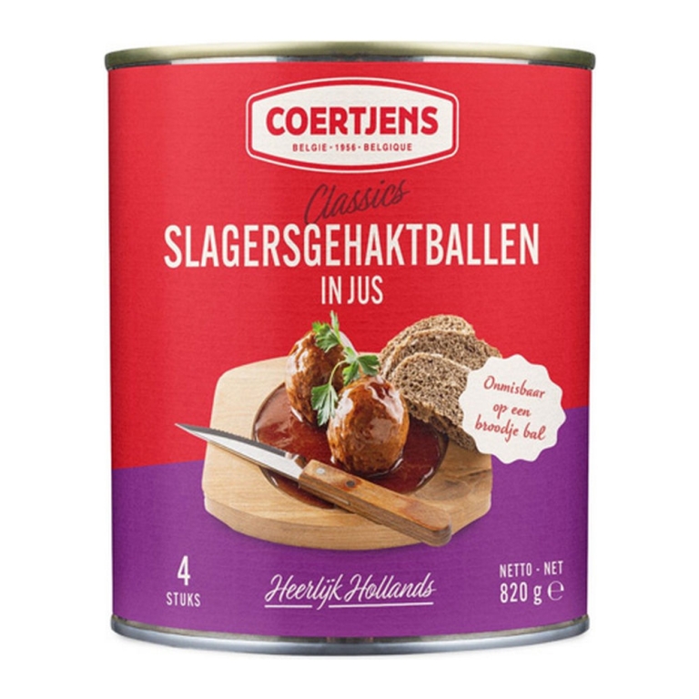 Coertjens - 4 Metzger Fleischbällchen - 820g
