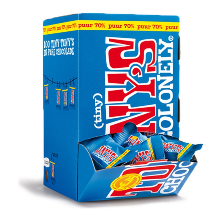 Tony's Chocolonely - Tiny Tony's Zartbitterschokolade - 900g
