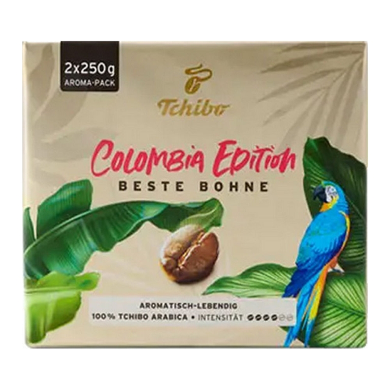 Tchibo - Beste Bohne Colombia Edition Gemahlen - 500g (2x 250g)