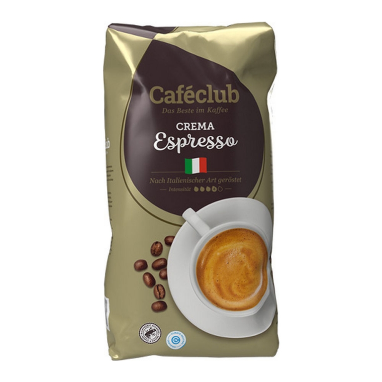 Caféclub - Crema Espresso Bohnen - 1kg