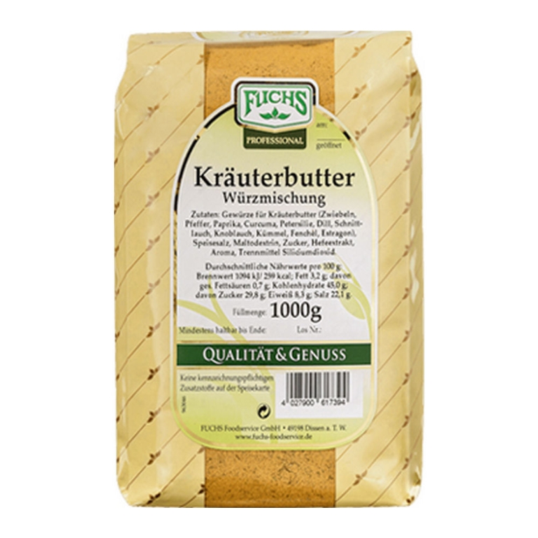 Fuchs - Kräuterbutter Würzmischung - 1kg