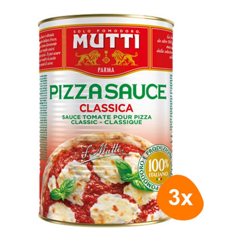 Mutti - Pizza Sauce Classica - 3x 4,1 kg