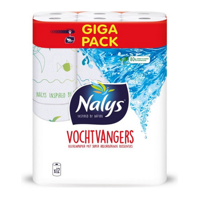 Nalys - Küchenrolle Extra Saugfähige - 12 Rolle