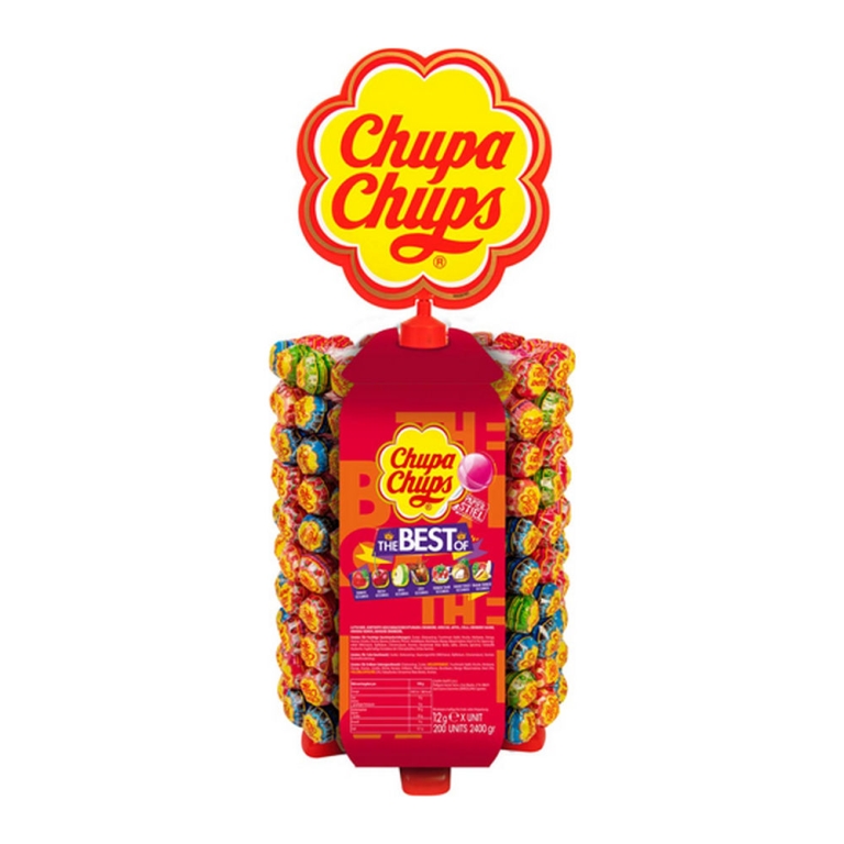 Chupa Chups - Lutscher The Best Of (Thekendisplay) - 200er