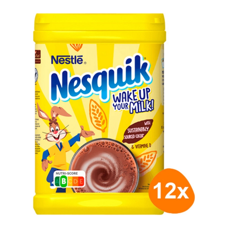 Nesquik - Kakaohaltiges Getränkepulver - 12x 1kg