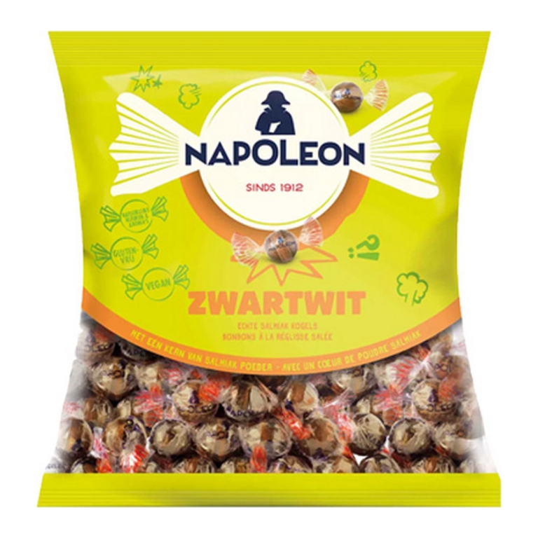 Napoleon - Schwarzweiss (Salmiak) Kugeln - 1kg