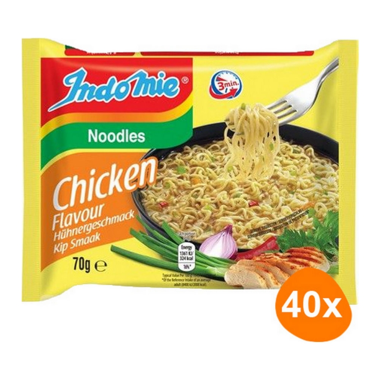 Indomie - Instant Noodles Chicken - 40 Stück
