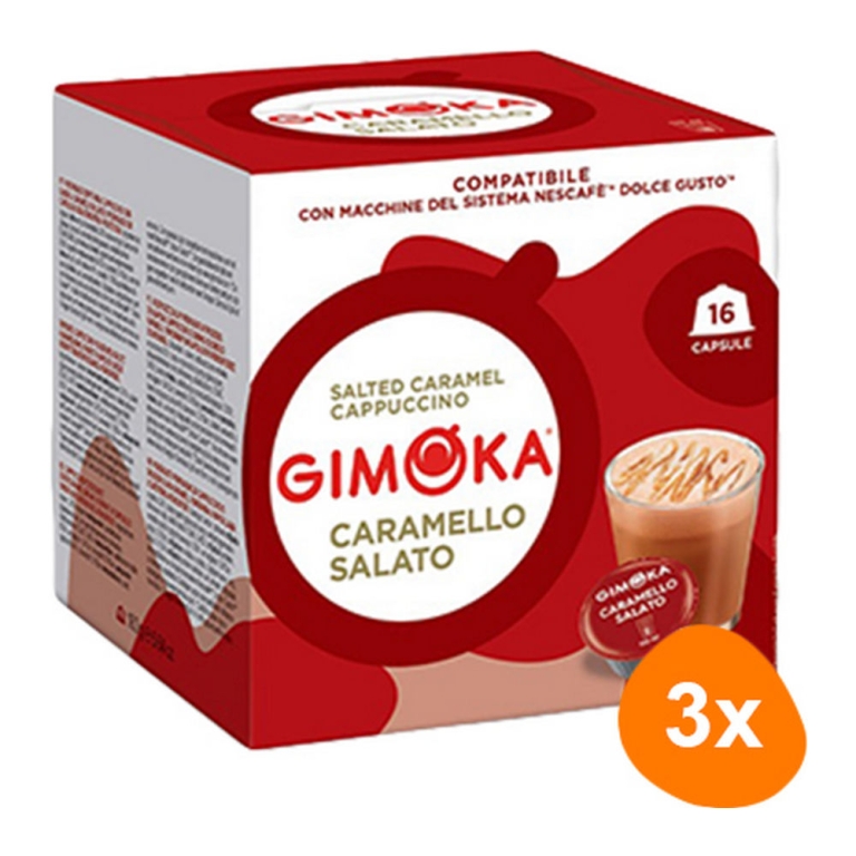 Gimoka - Caramello Salato - 3x 16 Kapseln