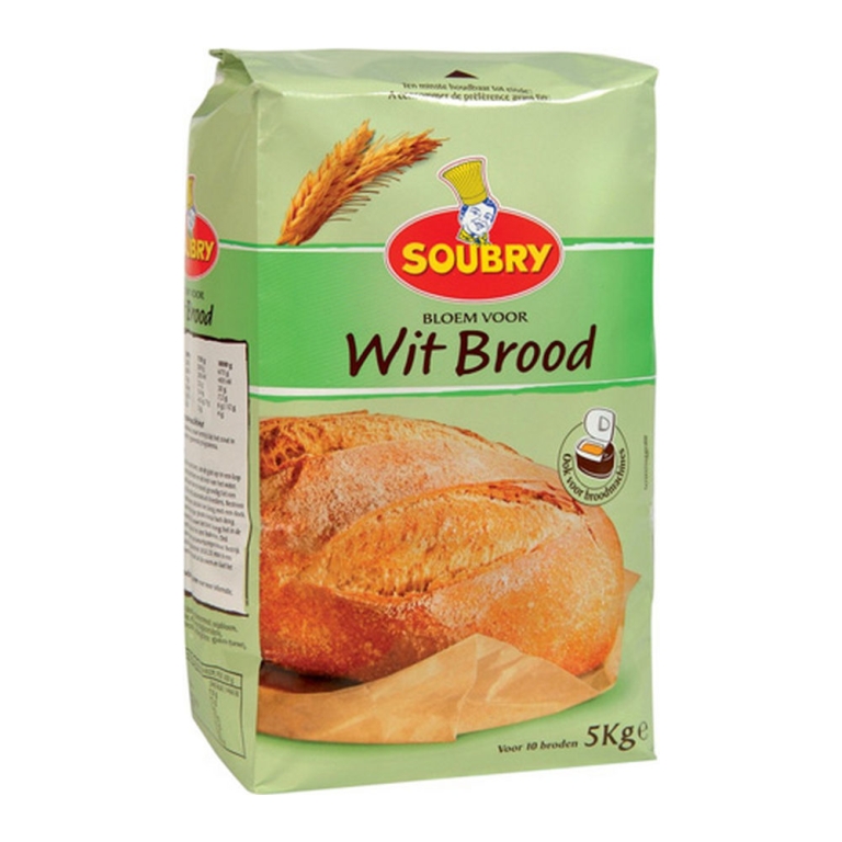 Soubry – Mehl für Weißbrot – 5 kg