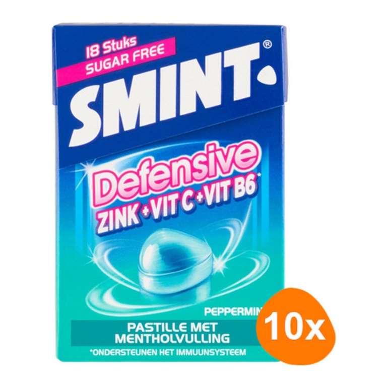 Smint - Defensive Peppermint - 10x 18er