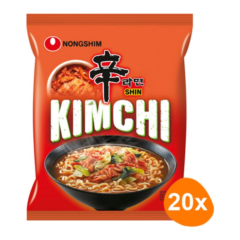 Nongshim - Instant Nudeln Shin Kimchi - 20 Stück
