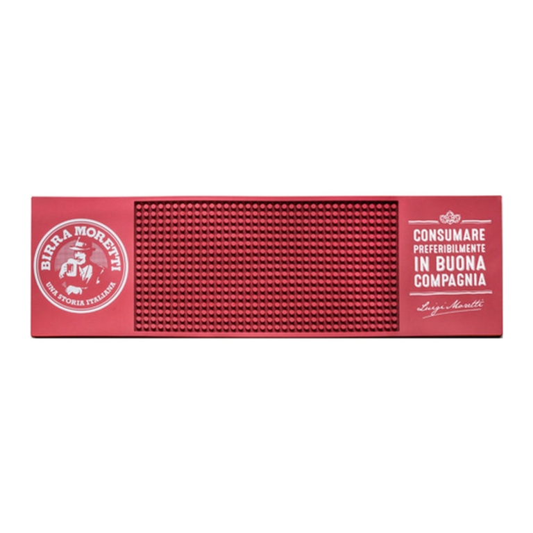 Birra Moretti - Biermatte Gummi Original - 50cm x 15cm