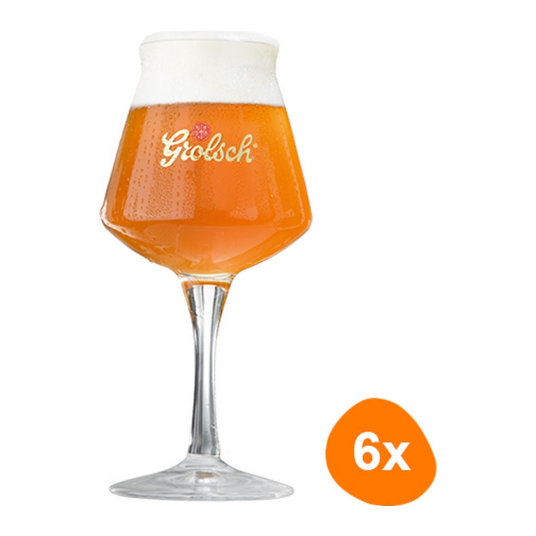 Grolsch - Spezialbier glas 330ml - 6 stück