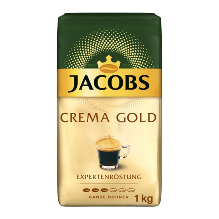 Jacobs - Expertenröstung Crema Gold Bohnen - 1kg