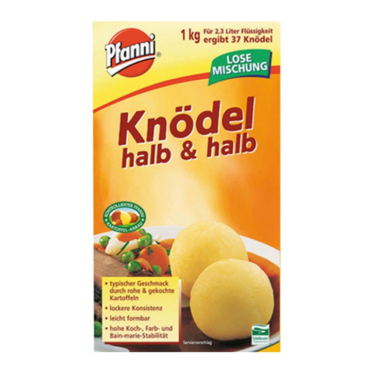 Pfanni - Knödel Halb & Halb - 1kg