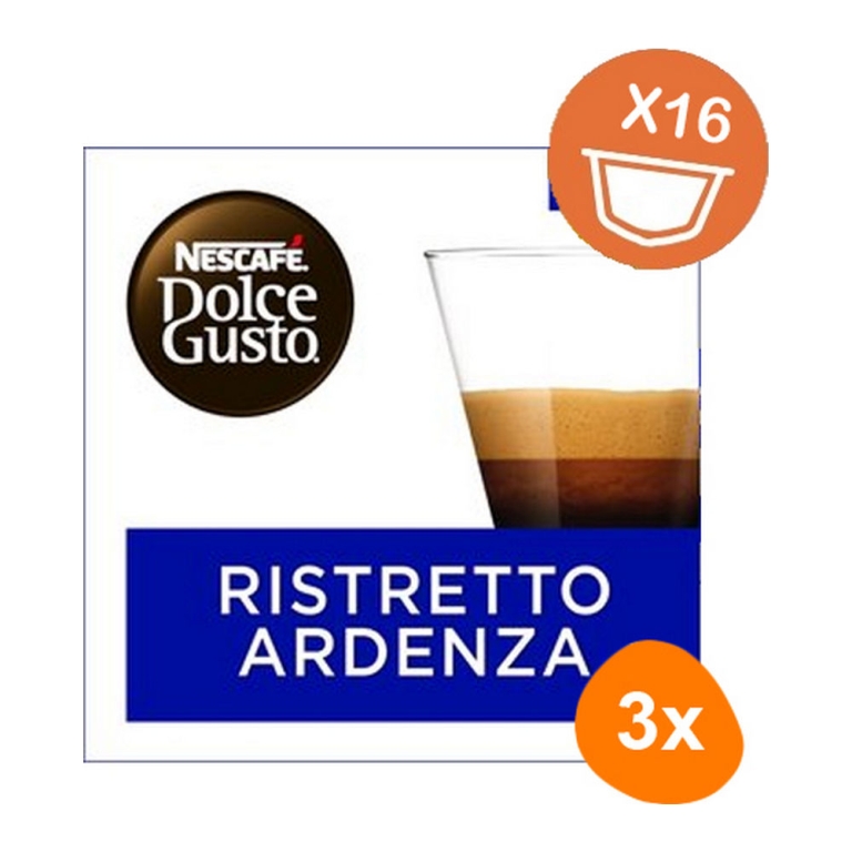 Dolce Gusto - Ristretto Ardenza - 3x 16 Kapseln