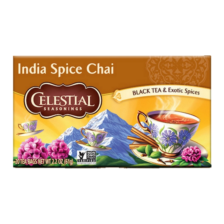Celestial Seasoning - India Spice Chai - 20 Teebeutel