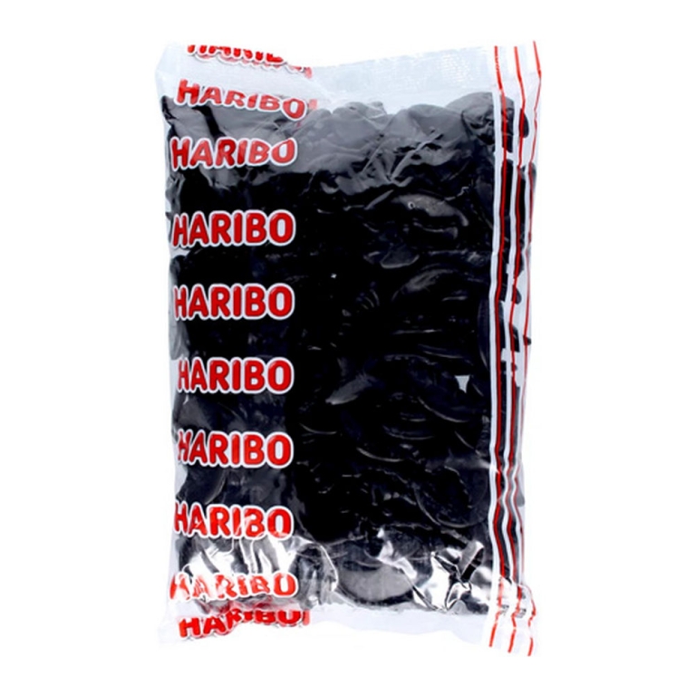 Haribo - Halbe Lakritz Monde - 3kg